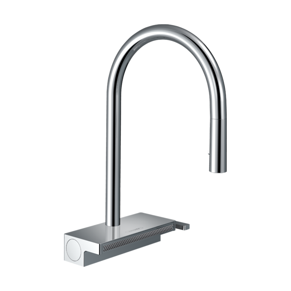 AQUANO SELECT M81 TEK KOLLU EVİYE 170 ÇEKİLEBİLİR EL DUŞU 3JET 