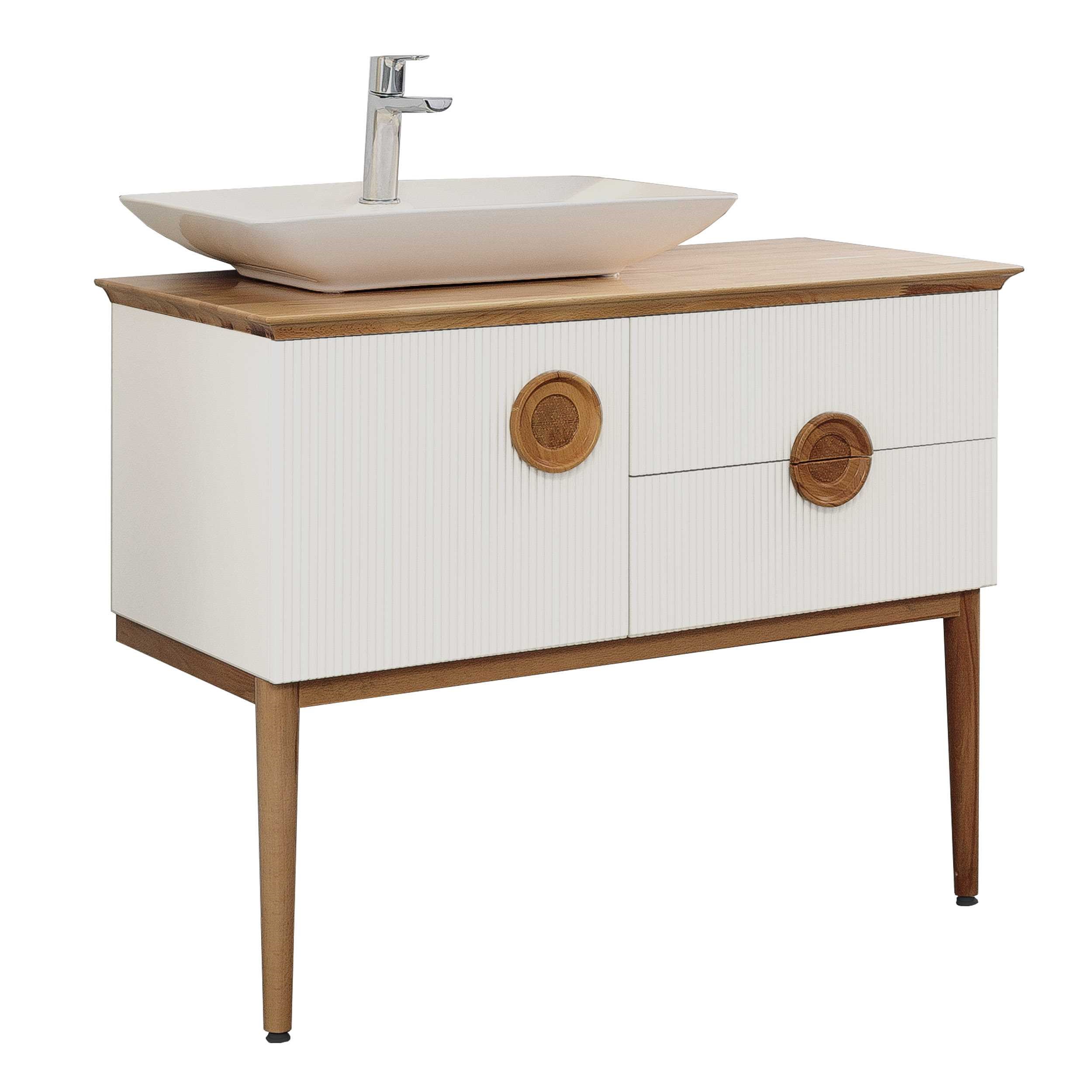 ARTE1250 LAVABO ENTEGRELİ ALT DOLAP ÜNİTESİ