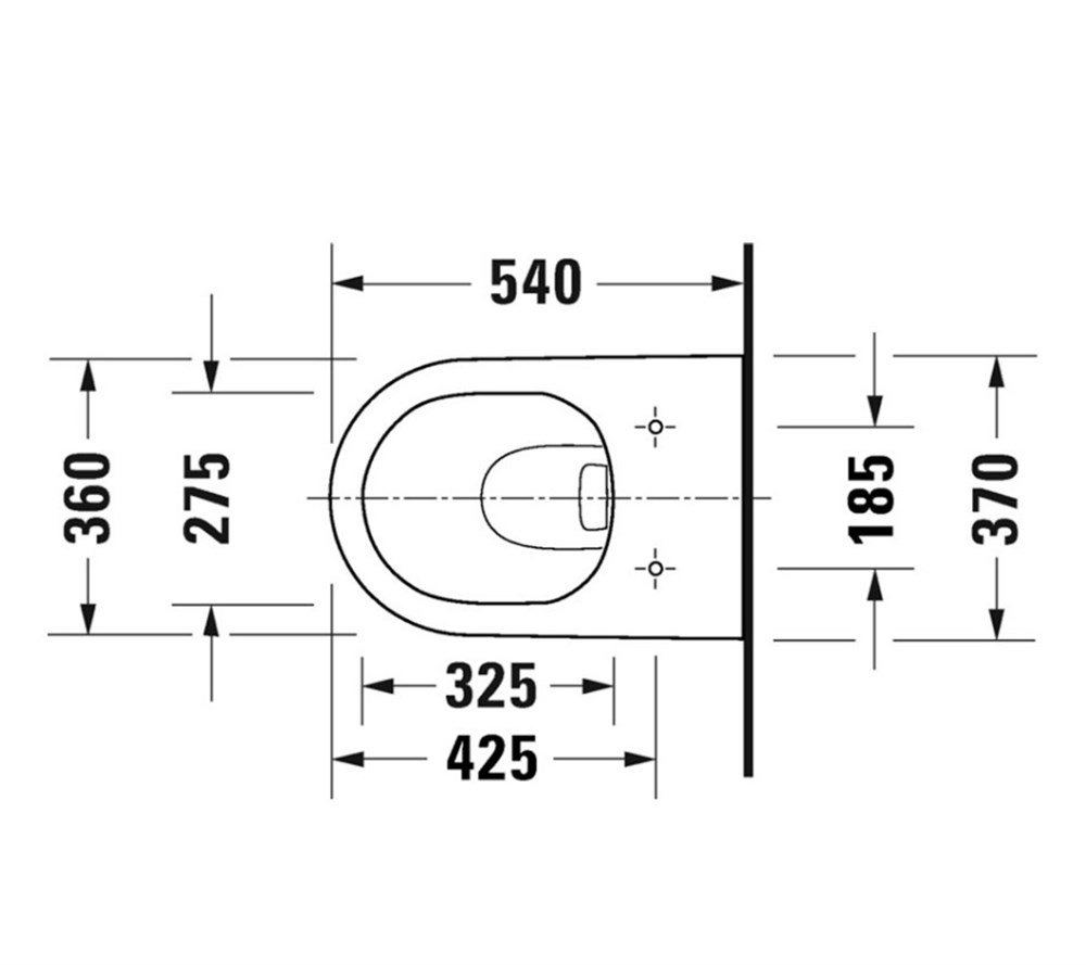 Duravit D-Neo Rimless® Asma Klozet Seti