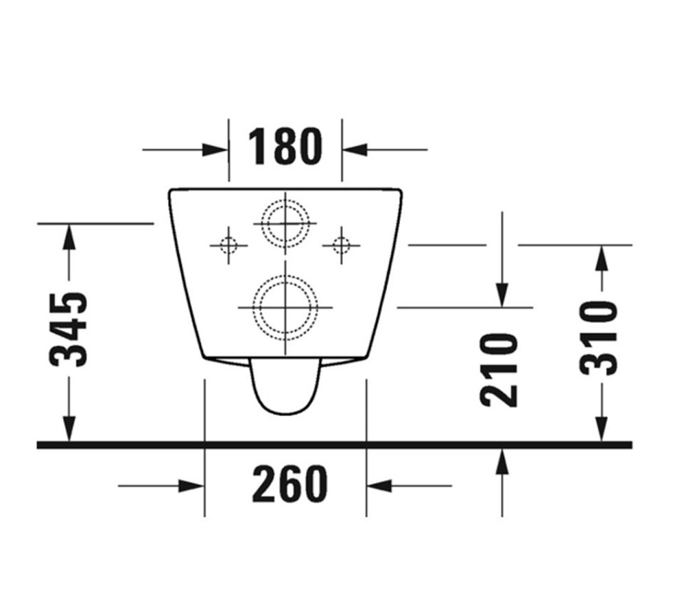 Duravit D-Neo Rimless® Asma Klozet Seti