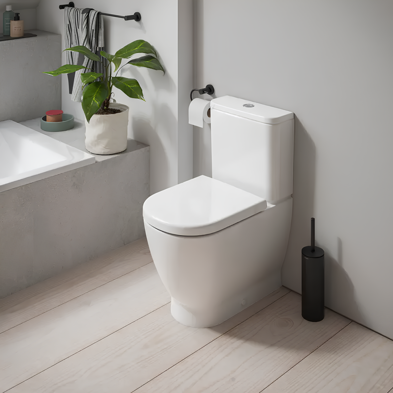 DURAVİT D-Code Rimless® Takım Klozet Rezervuar + Amortisörlü Kapak