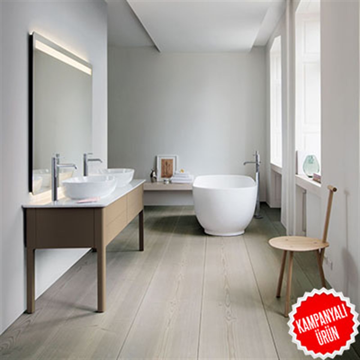 DURAVİT LUV 60CM TEZGAH ÜSTÜ LAVABO