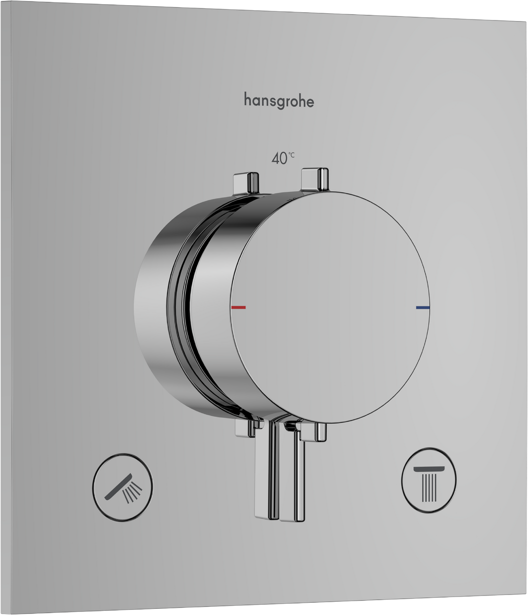 Ecostat Comfort E Termostat ankastre montaj 2 çıkış için