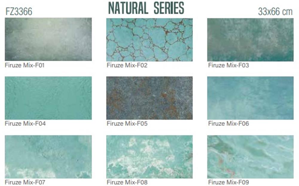 FİRUZE MİX havuz seramiği serapool