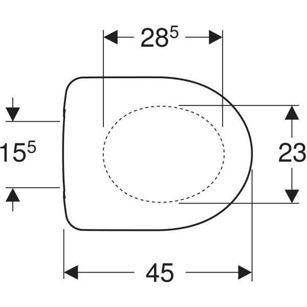 GEBERİT SELNOVA KLOZET KAPAĞI