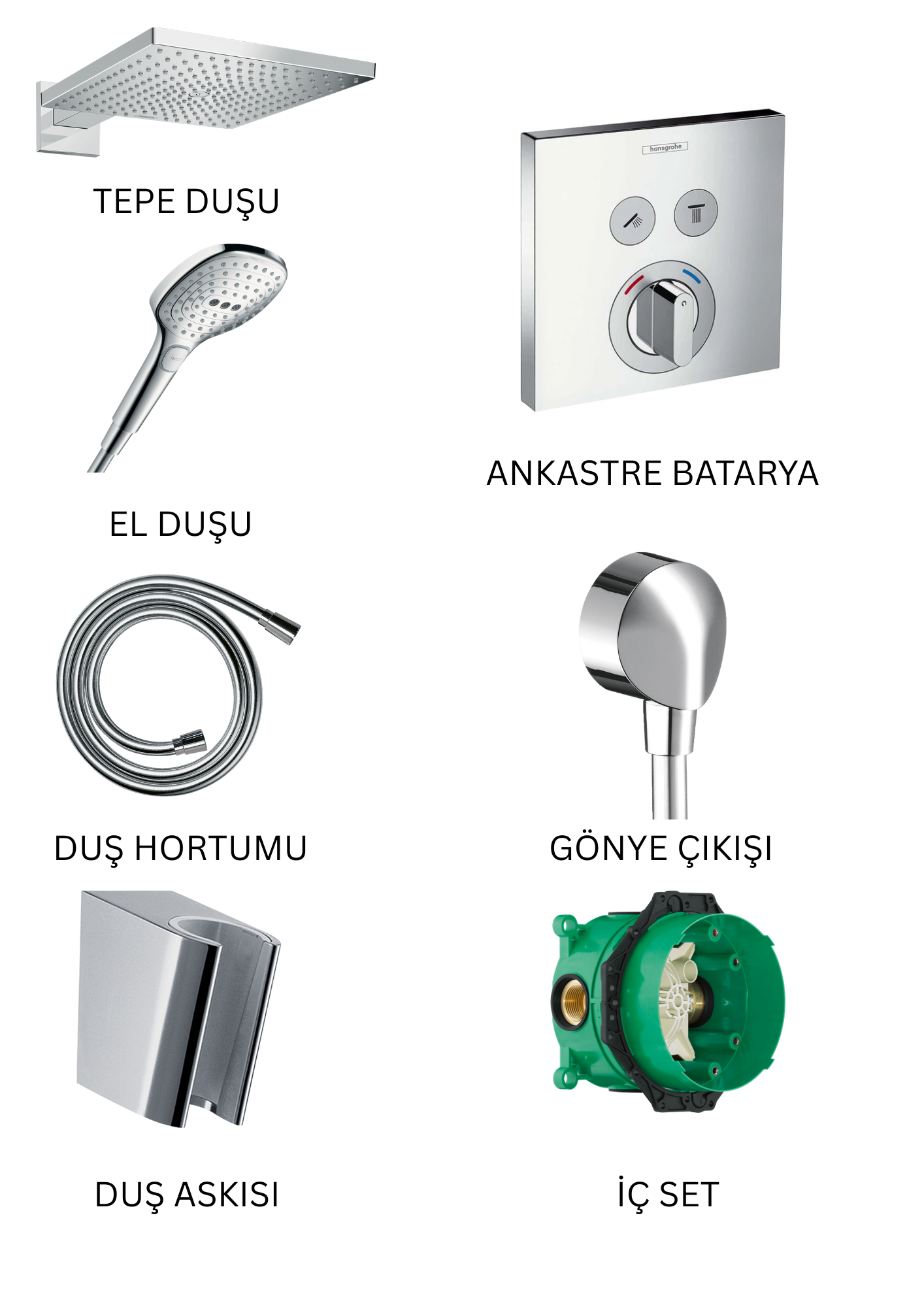 HANDSGROHE KAMPANYA SETİ