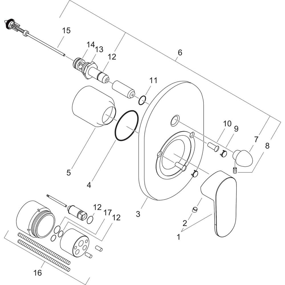 HANSGROHE VERNİS BLEND TEK KOLLU BANYO BATARYASI
