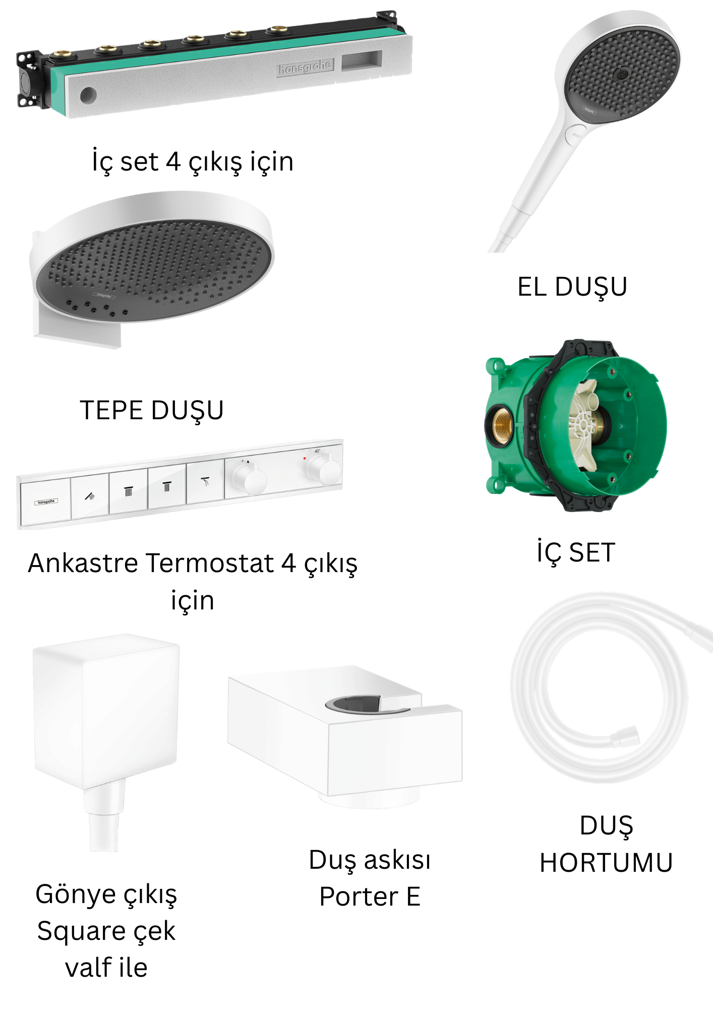 HANSGROHE BANYO SETİ