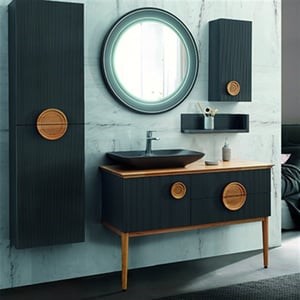 LİNE ART ARTE1250 LAVABOLU BANYO MOBİLYALARI