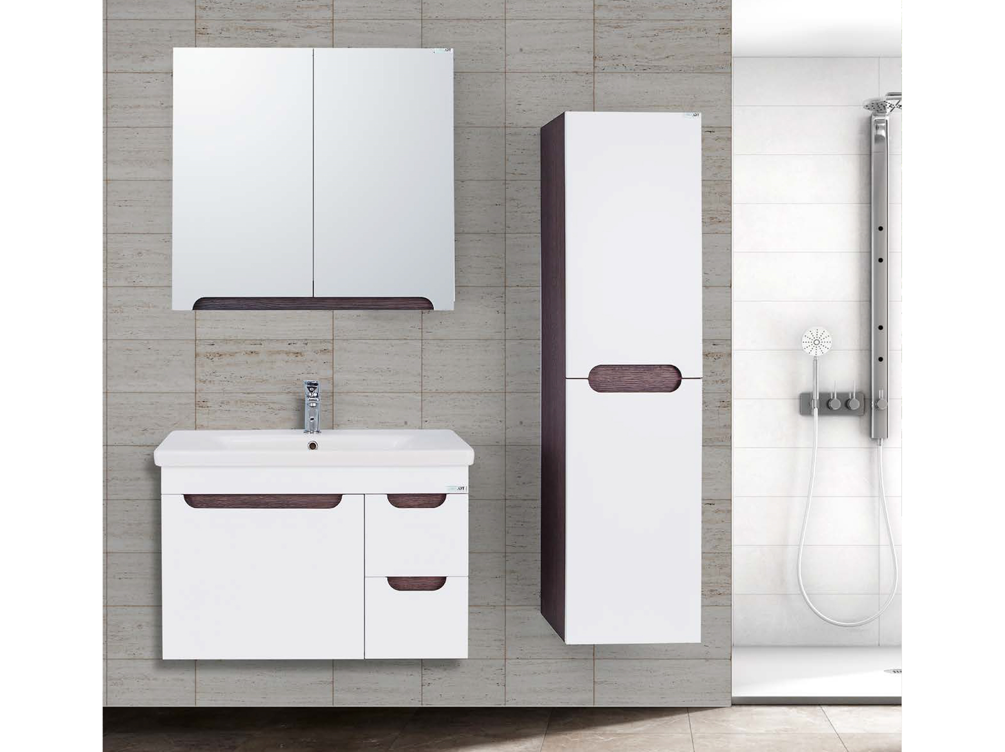 LİNE ART ENJOY 800 SET BANYO MOBİLYASI