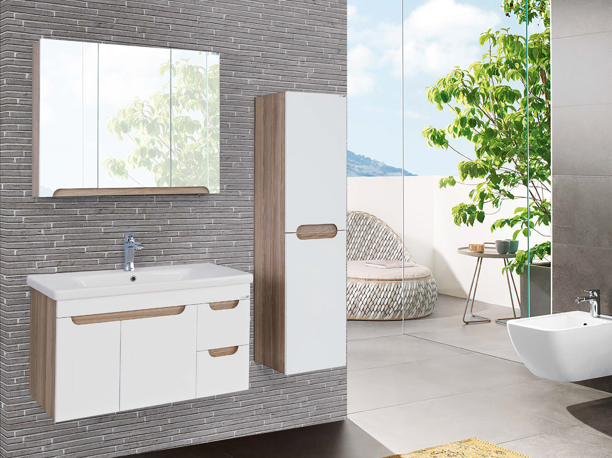 LİNE ART ENJOY 930 SET BANYO MOBİLYASI