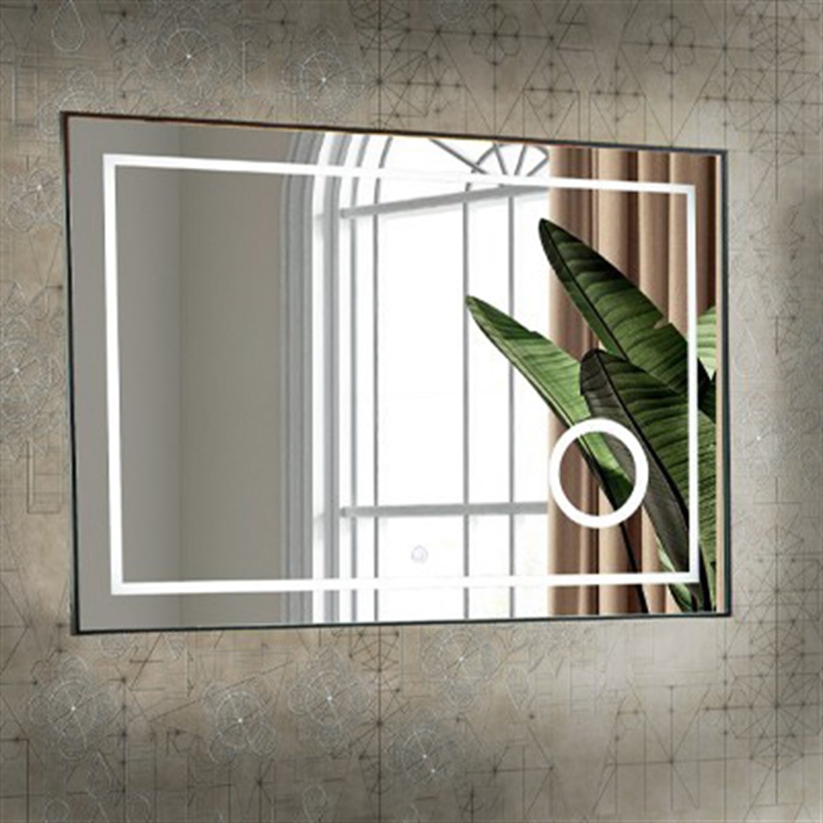 LİNE ART FUGA BÜYÜTEÇLİ BANYO AYNASI