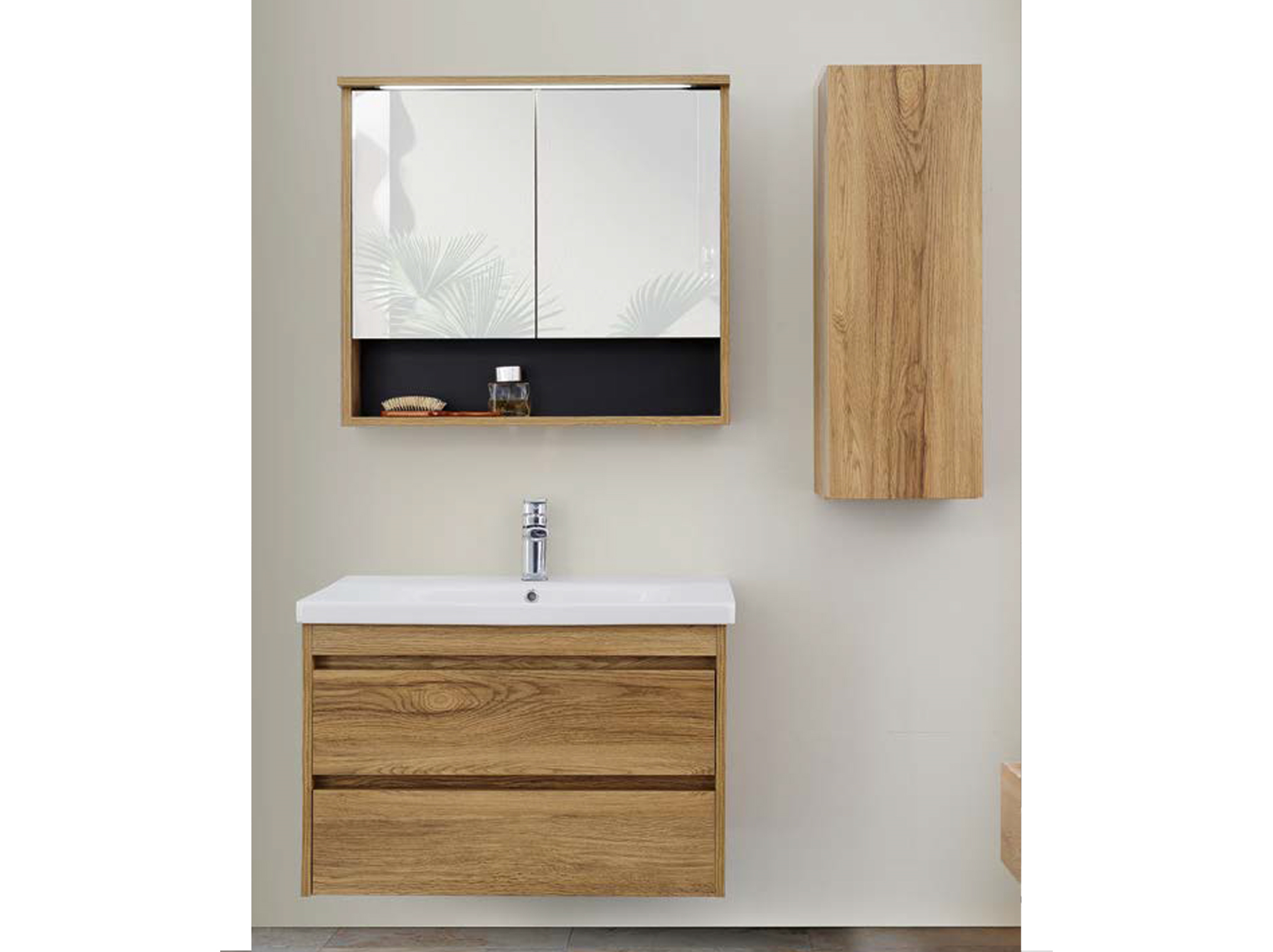 LİNE ART SOFT 800 SET BANYO MOBİLYASI