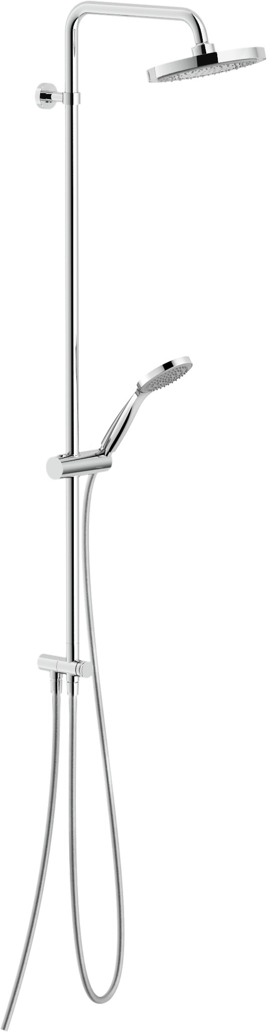 NOBILI WE00141/90CR TEPE DUŞLU TERMOSTATİK DUŞ KOLONU