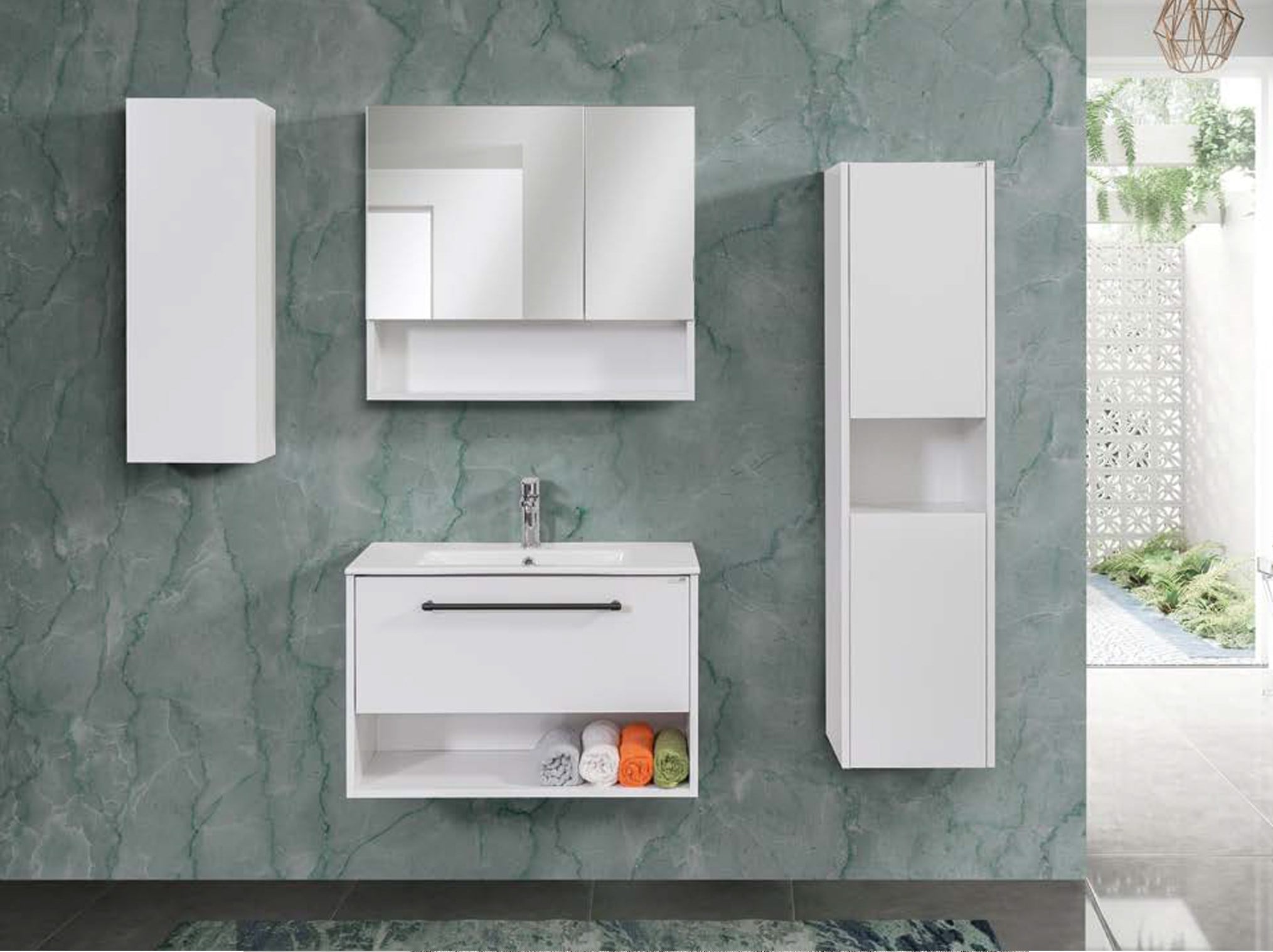 NOVA Çekmeceli Banyo Dolap Takımları