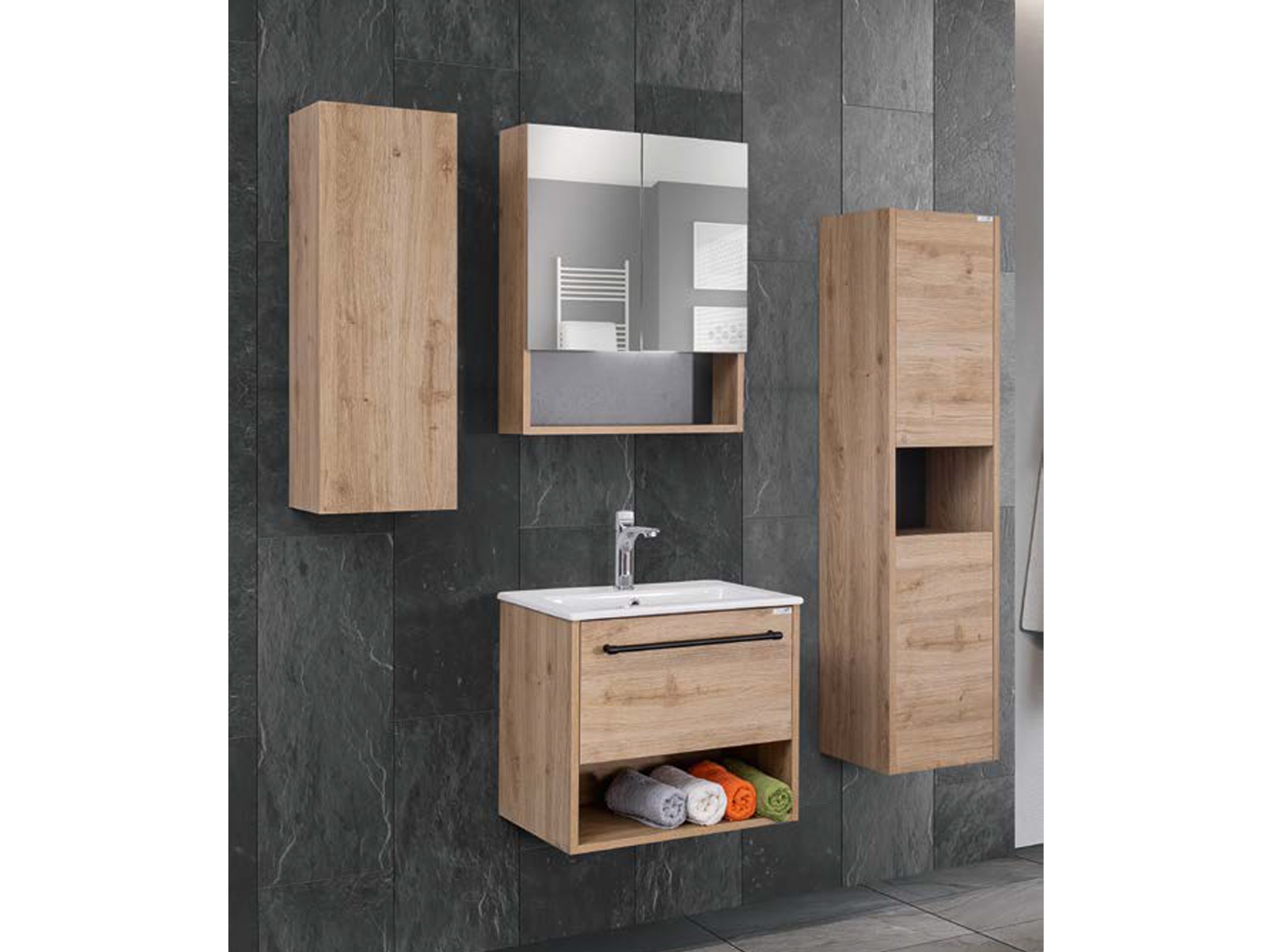 NOVA Çekmeceli Banyo Dolap Takımları