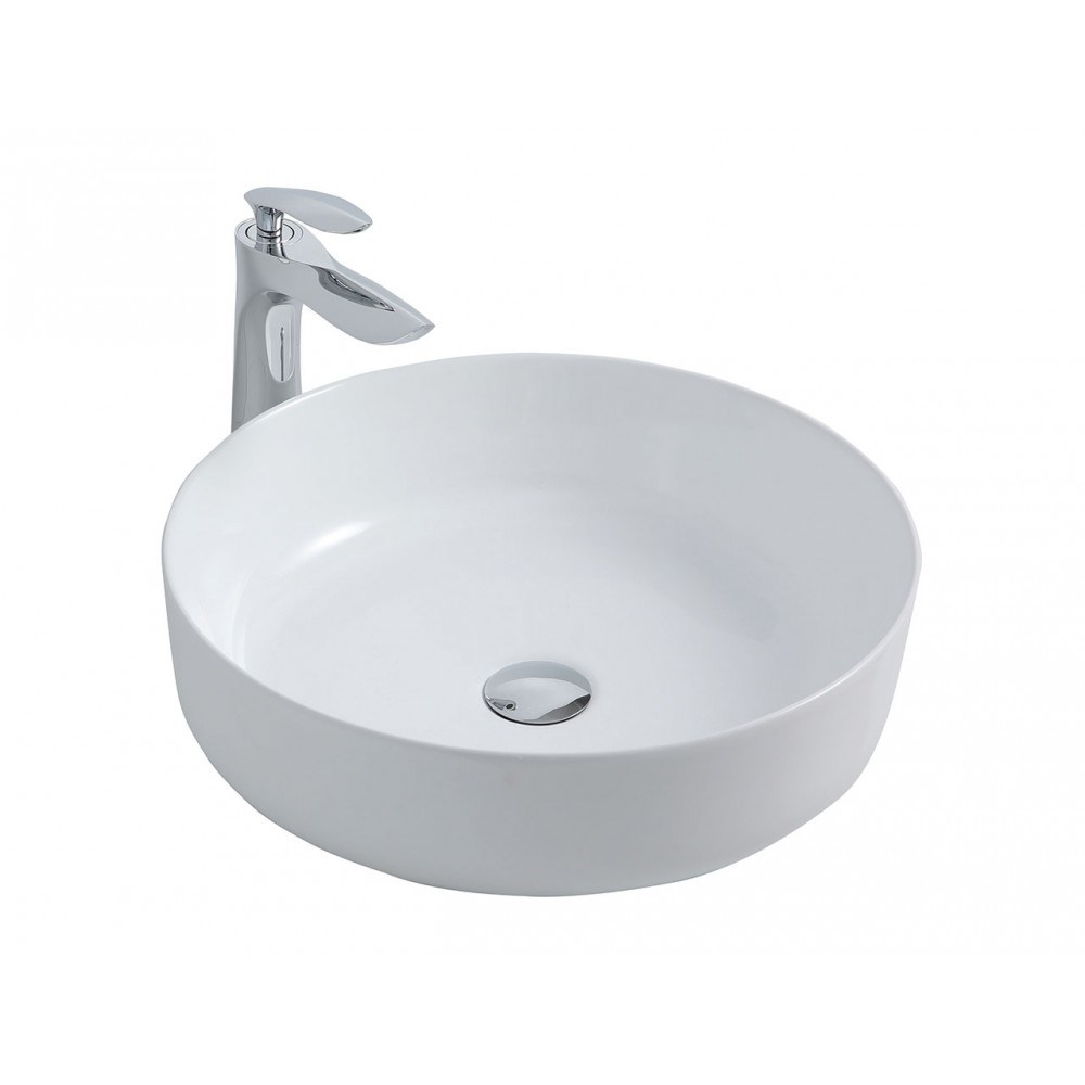 Paluci Azra White Yuvarlak Lavabo