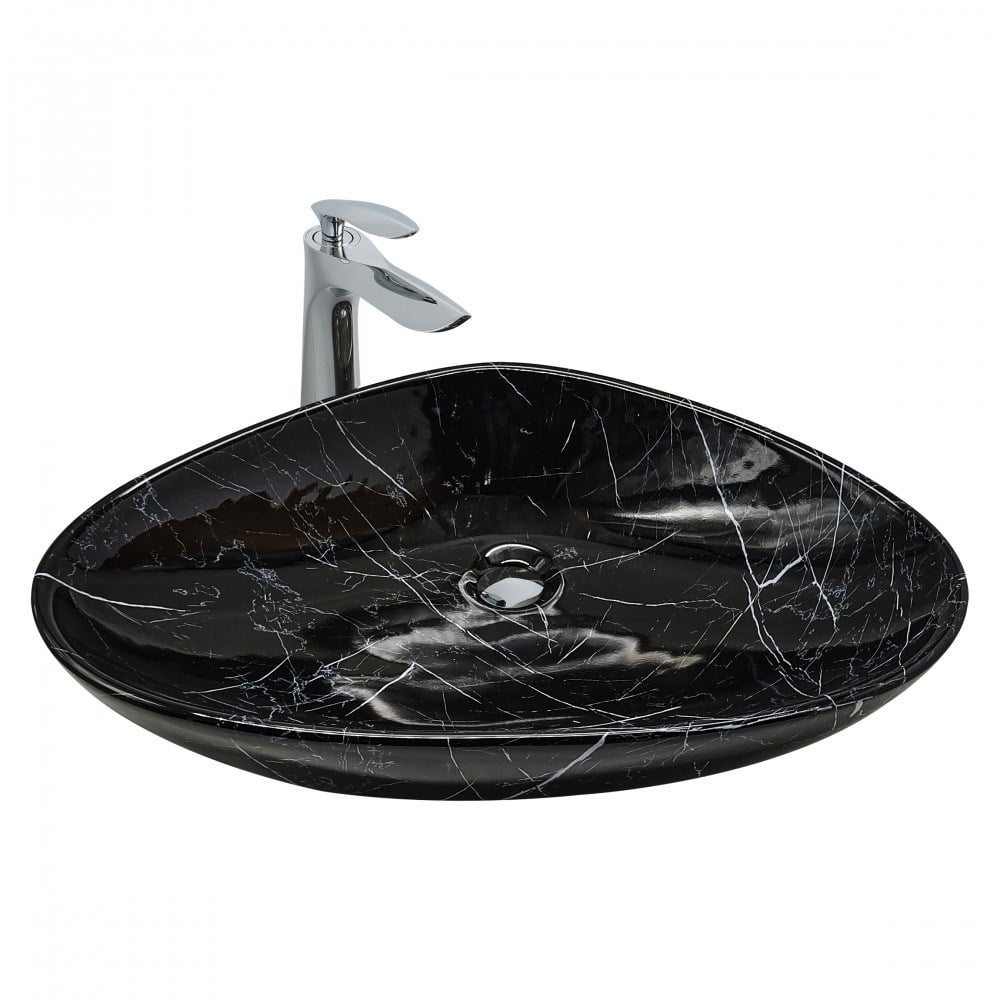Paluci Doğa Galaxy Mermer Desen Lavabo