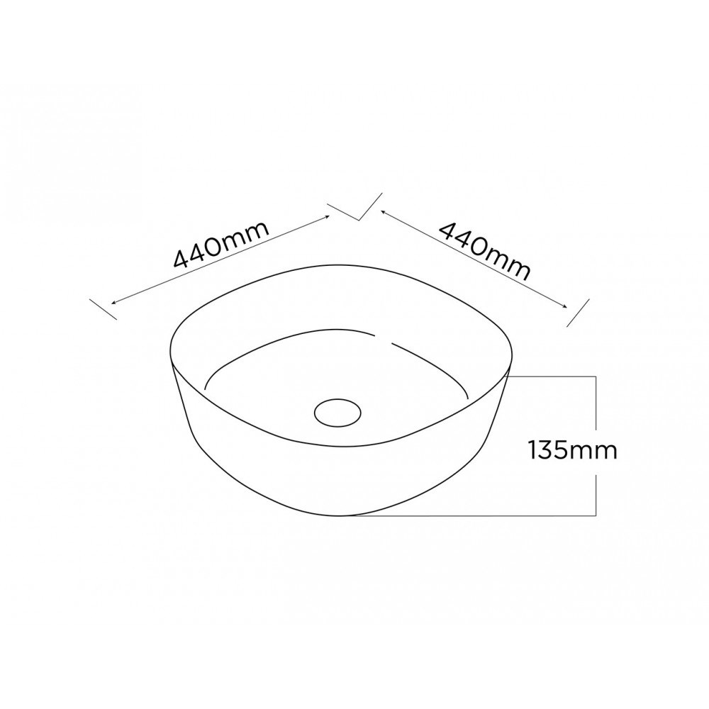 Paluci Emir Matt White Lavabo