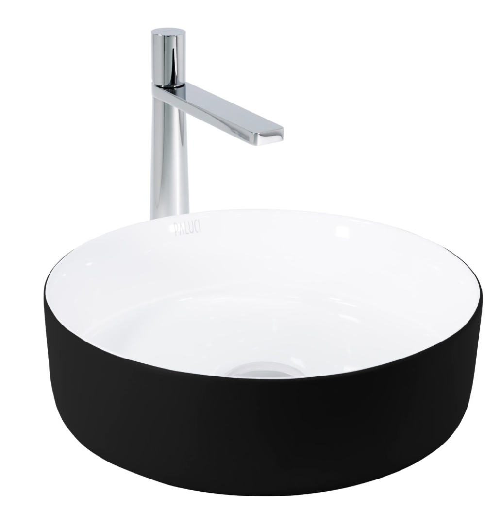 Paluci Helen Straight White Black Lavabo