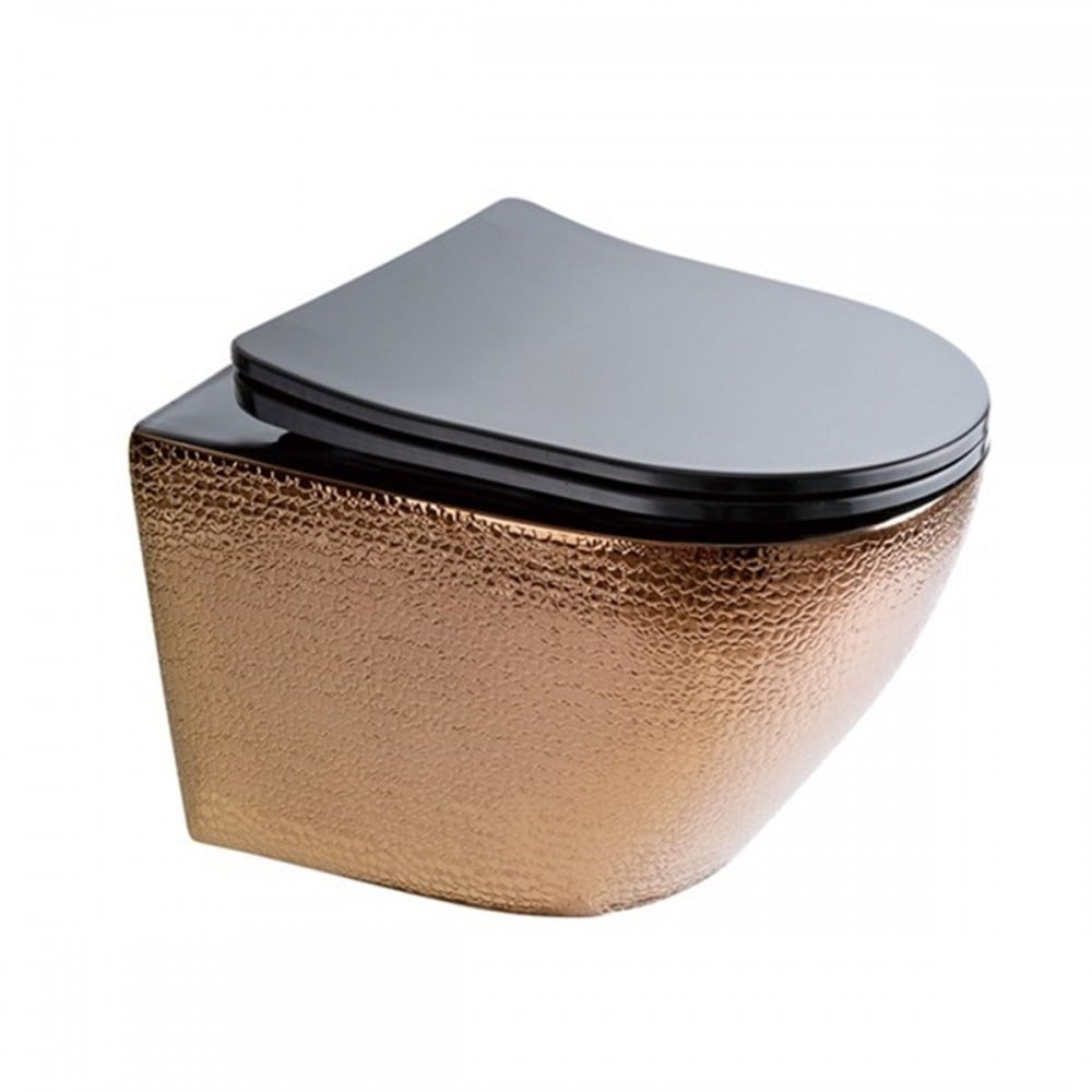 Paluci Jasmine Rose Gold Kanalsız Asma Klozet