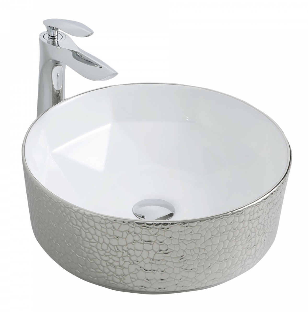 Paluci Melissa Leopar Silver Lavabo