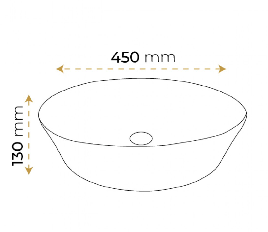 Paluci Milena White Lavabo