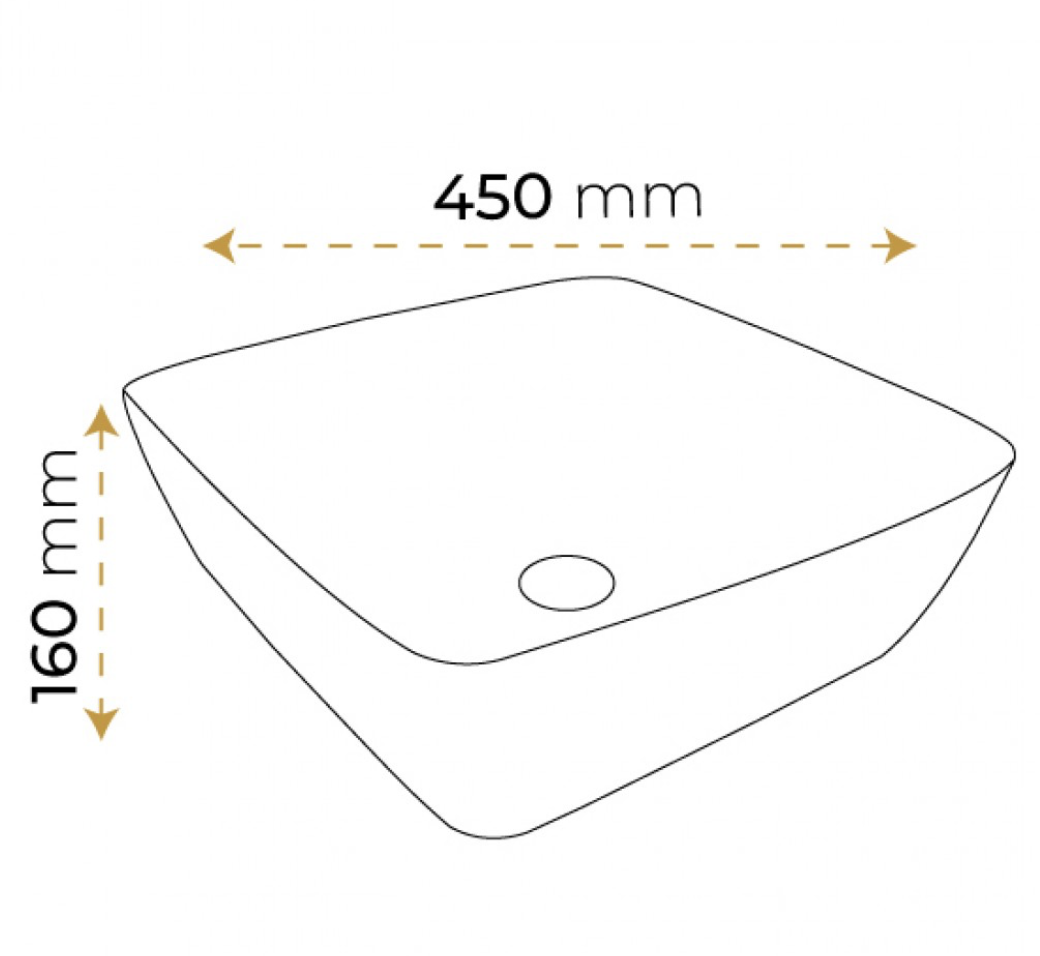 Paluci Olivia White Lavabo