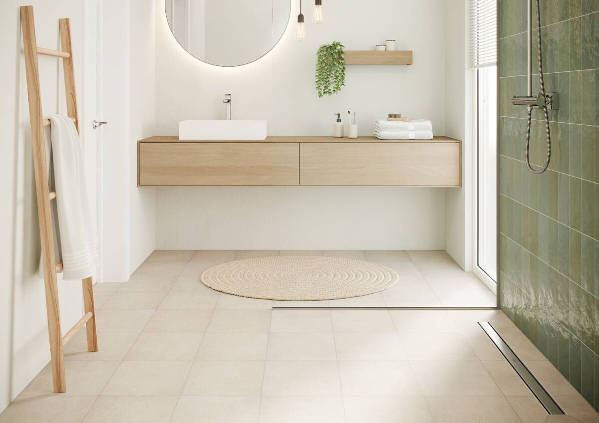 Raindrain Compact Komple set dus kanalı 60 cm standart kurulum için