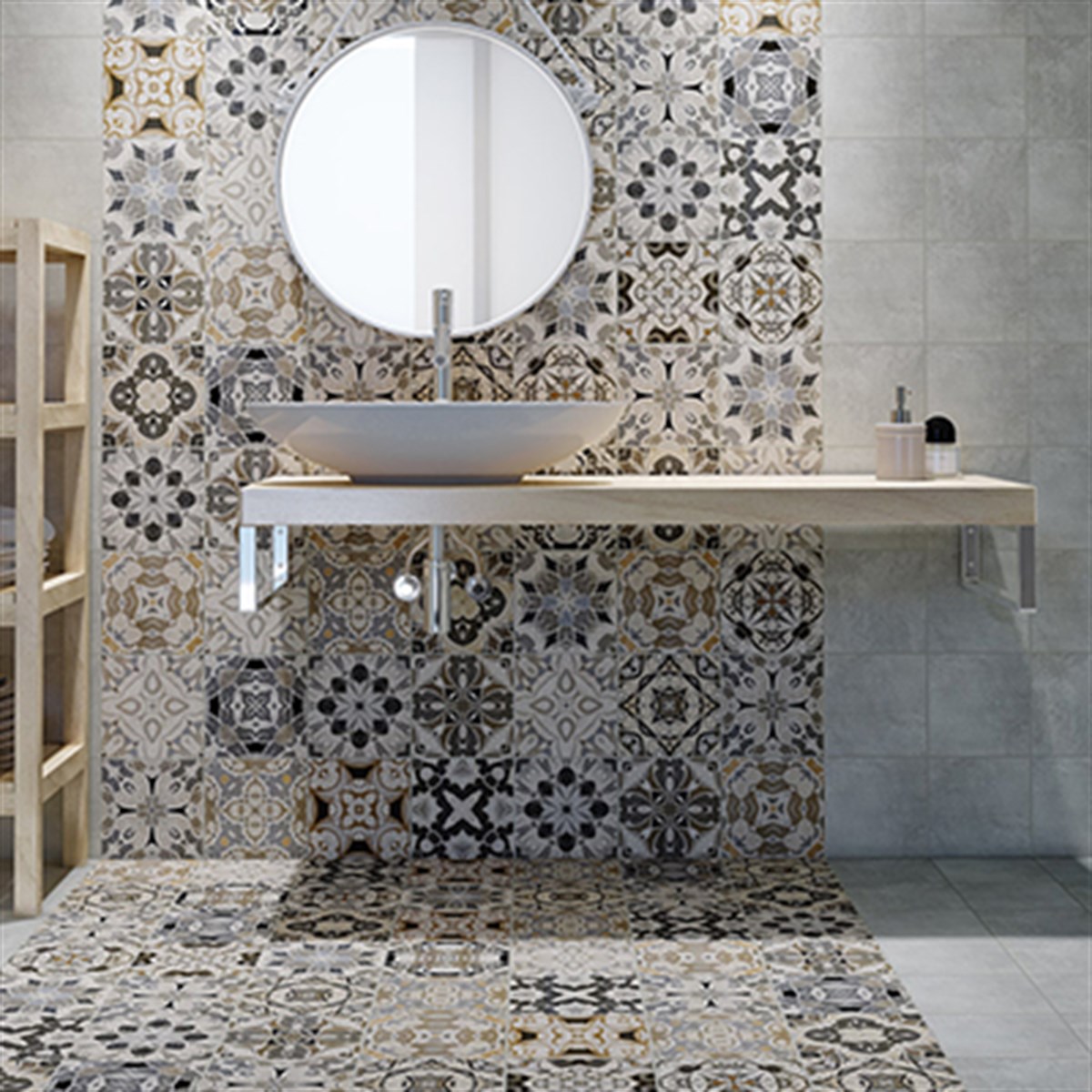 SERANİT ALVIS MİX 20 X 20 DEKOR MCROMİX