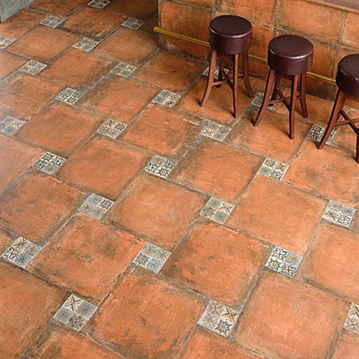 SERANİT COTTO DARK RED MAT 60 X 60 PORSELEN KARO