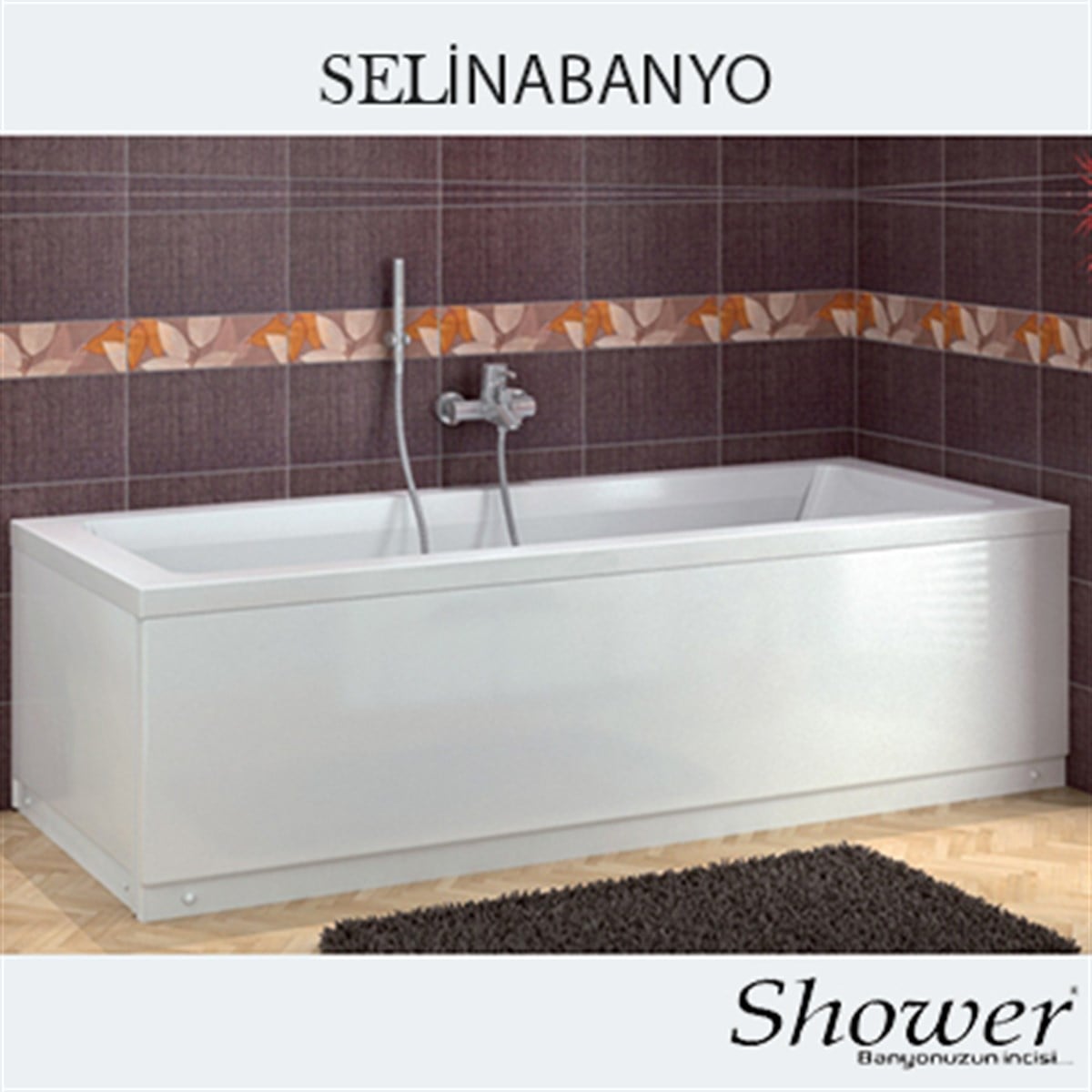 SHOWER FRİLA DİKDÖRTGEN MİNİ DÜZ KÜVET