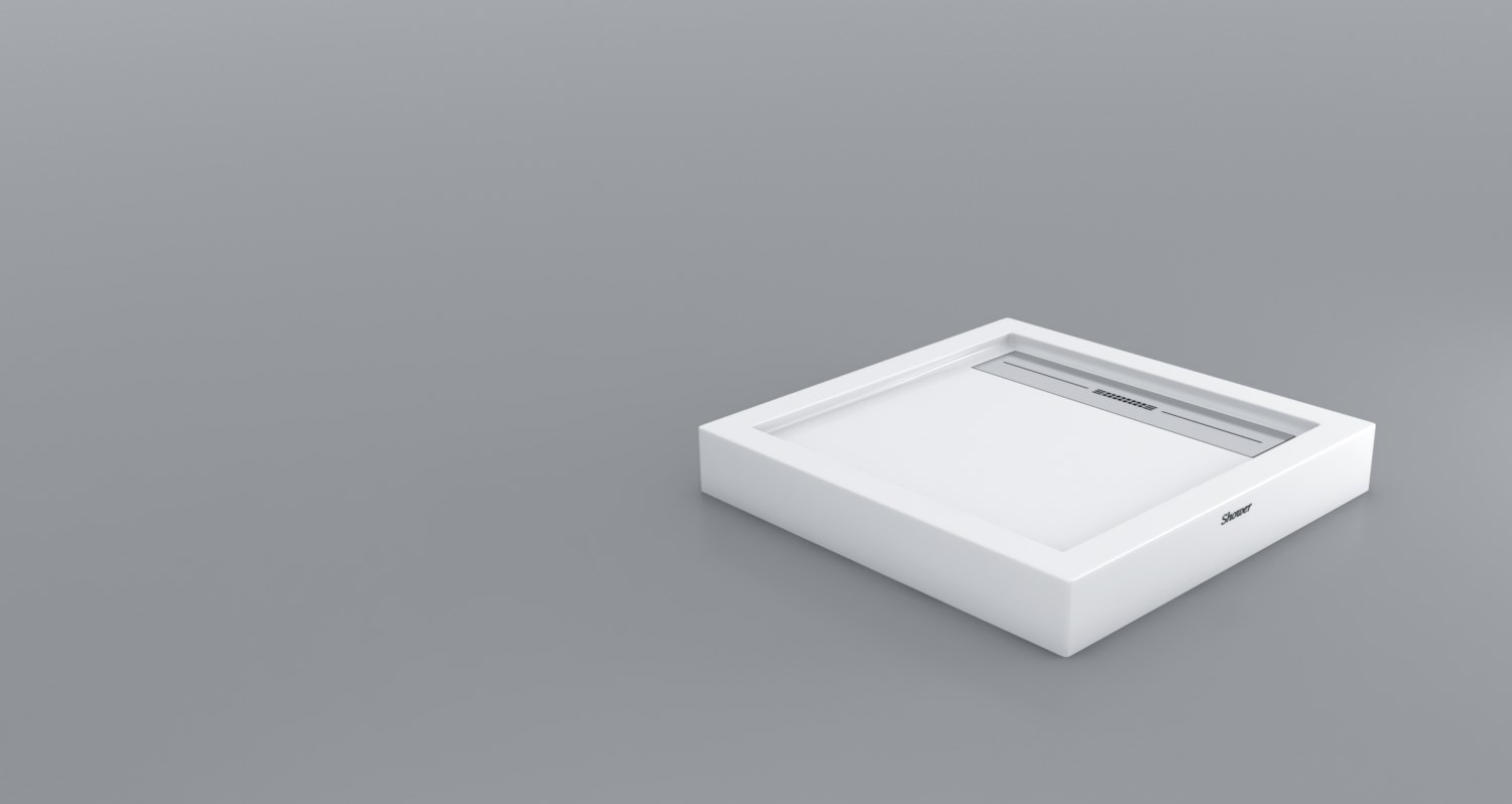 SHOWER DROP KARE MONOBLOK DUŞ TEKNESİ