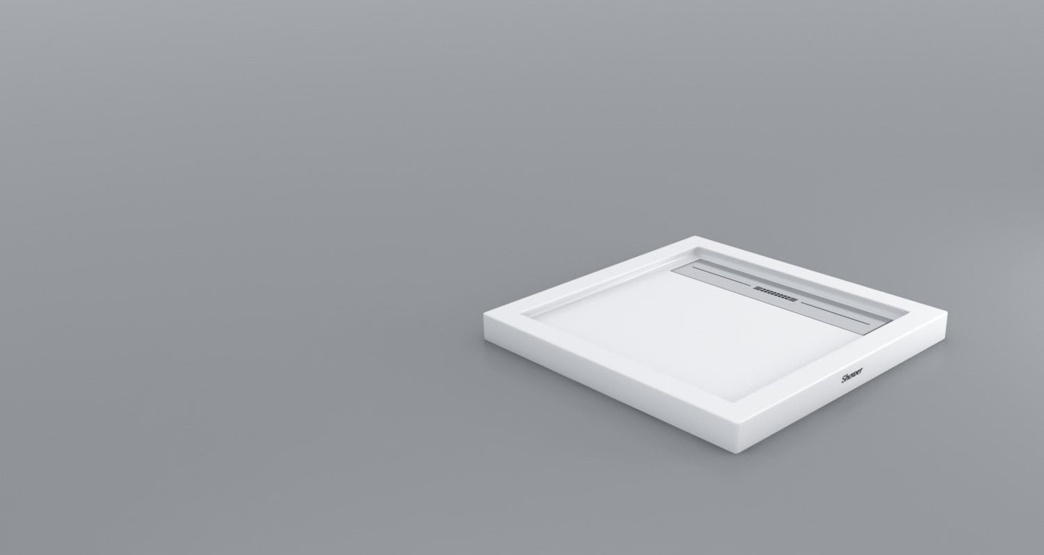 SHOWER DROP KARE MONOBLOK DUŞ TEKNESİ