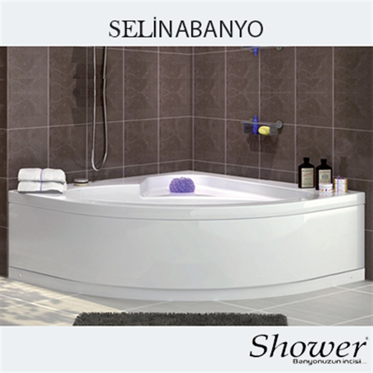 SHOWER FLİBOS OTURMALI OVAL KÜVET