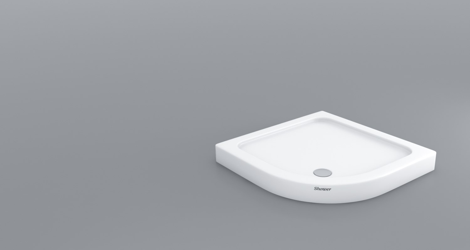 SHOWER FREY OVAL SLİMBLOK DUŞ TEKNESİ