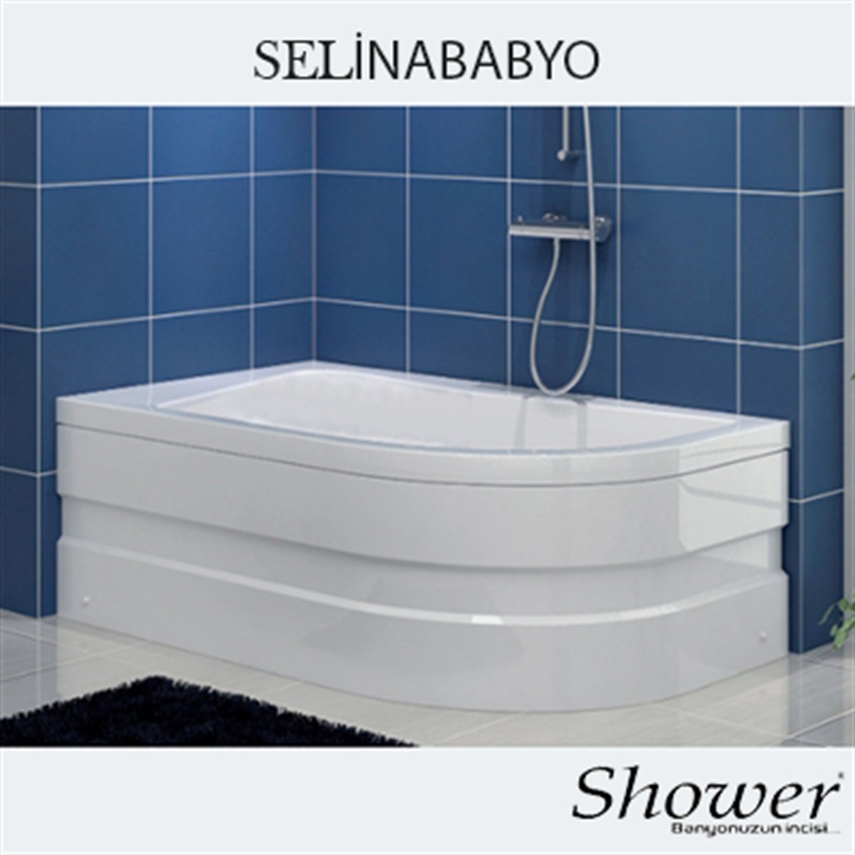 SHOWER HESTIA ASİMETRİK OTURMALI MİNİ KÜVET
