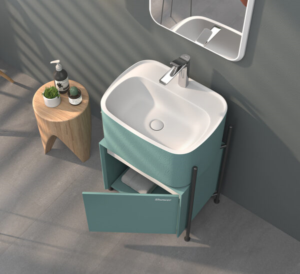 SHOWER IRON 55 ( KAPAKLI ) BANYO DOLAP TAKIMI