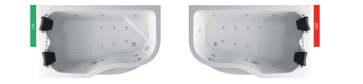 SHOWER MARJİNAL BASAMAKLI ÖZEL KÜVET