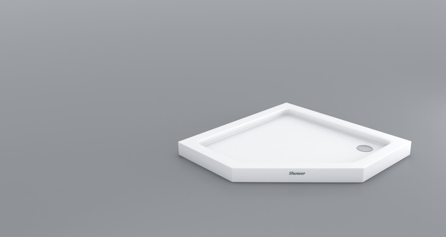 SHOWER NPİGON BEŞGEN FLAT DUŞ TEKNESİ