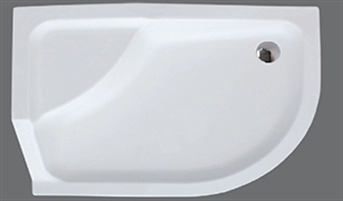 SHOWER PUNO ASİMETRİK OTURAKLI DUŞ TEKNESİ