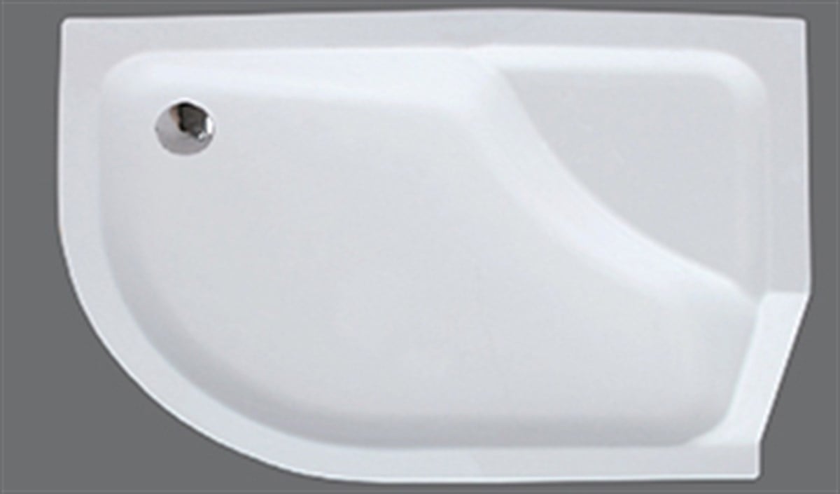 SHOWER PUNO ASİMETRİK OTURAKLI DUŞ TEKNESİ
