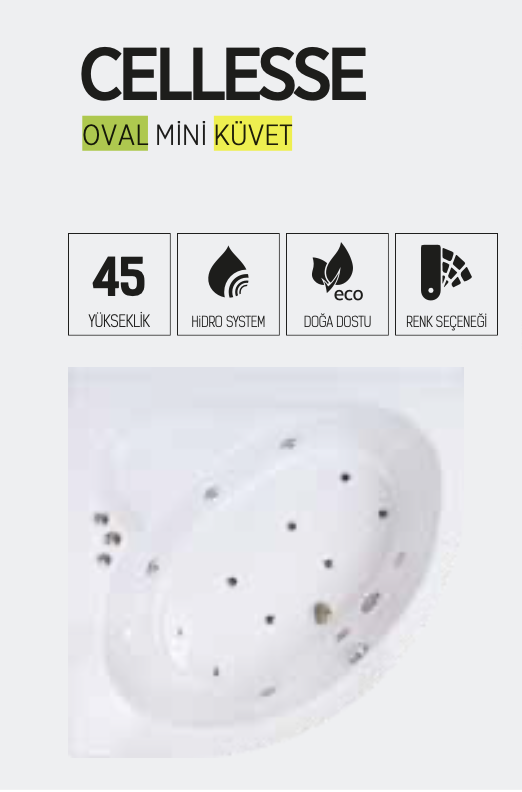 SHOWER RİVA MONOBLOK DİKDÖRTGEN DUŞ TEKNESİ