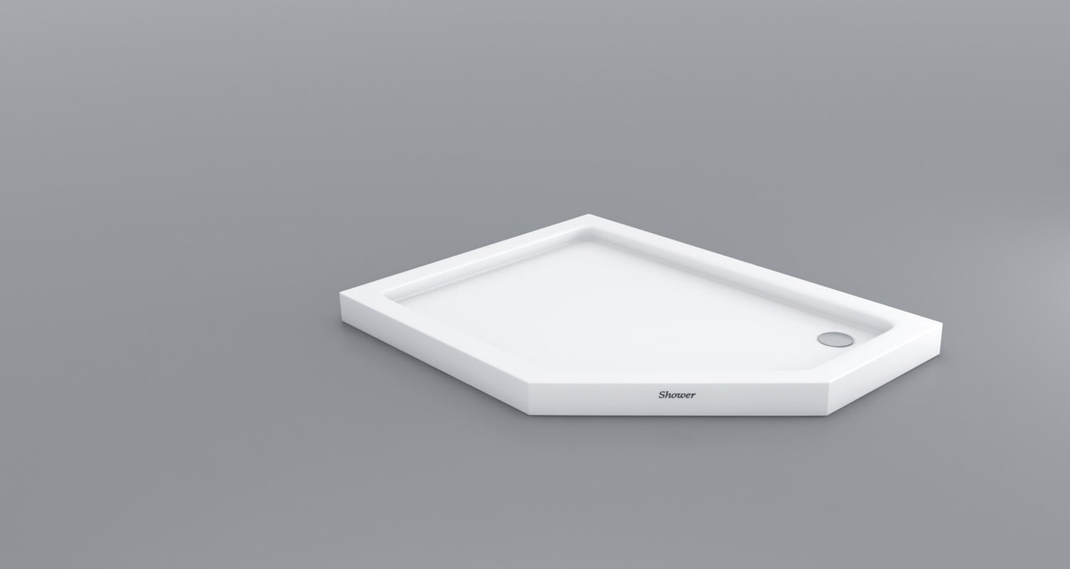 SHOWER STUMPY BEŞGEN SAĞ - SOL FLAT DUŞ TEKNESİ