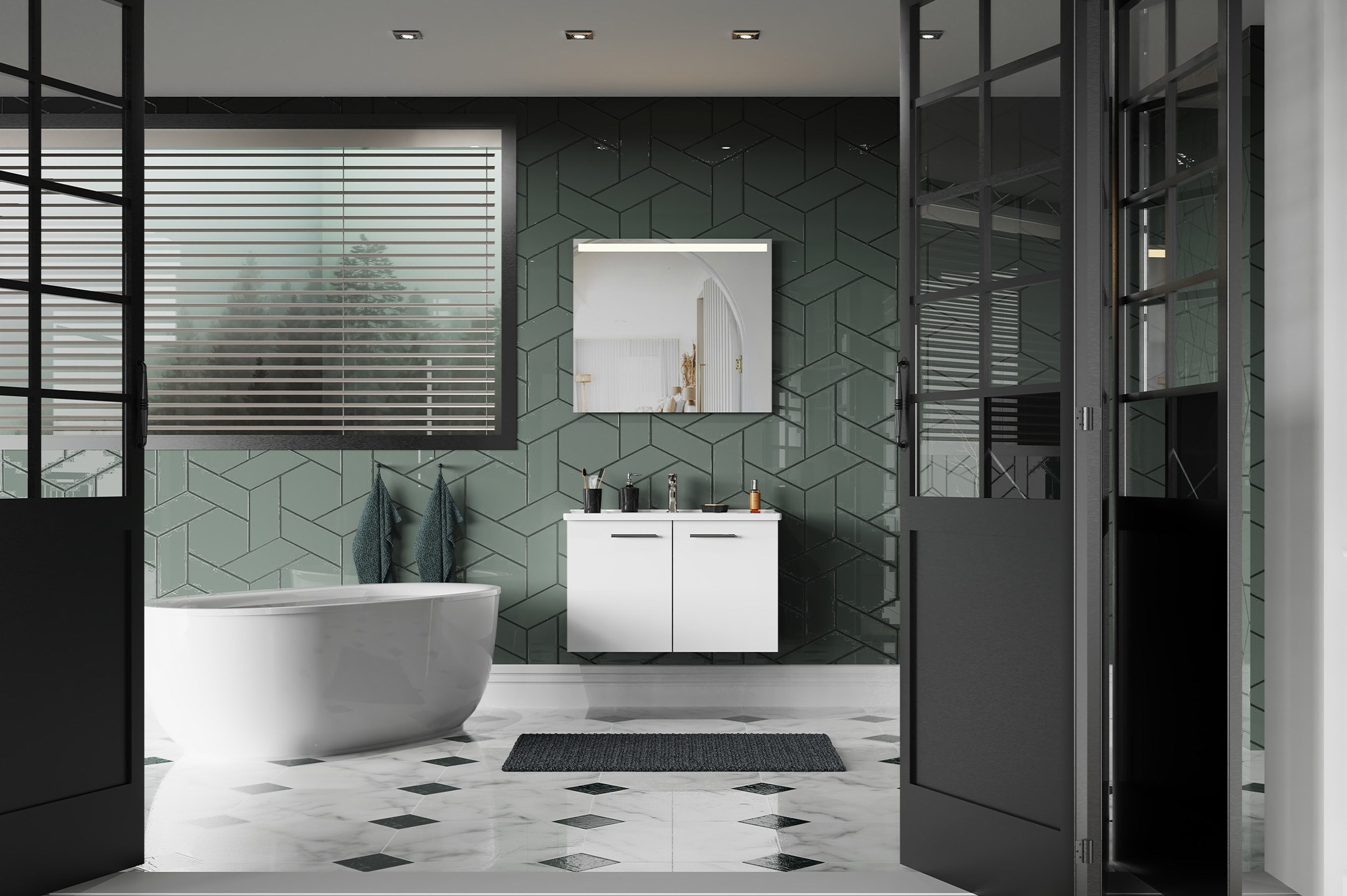 WEST ARTES BANYO DOLABI TAKIMI