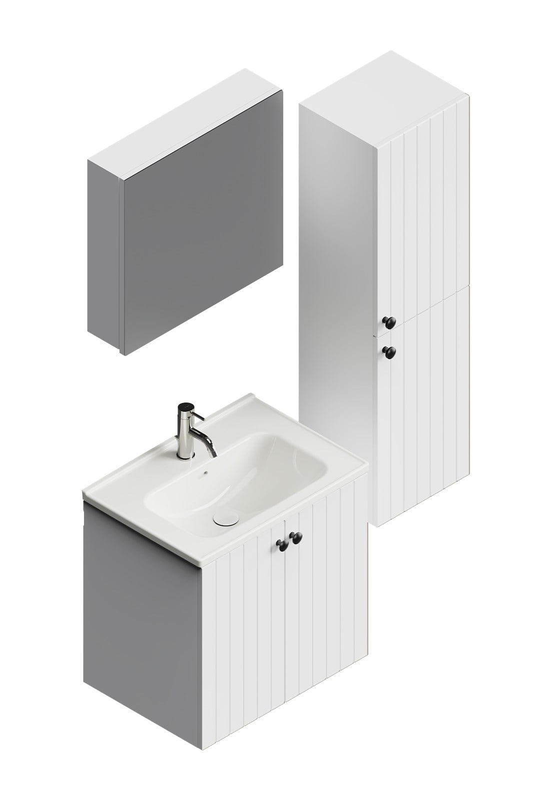 WEST MİNA BANYO DOLABI TAKIMI