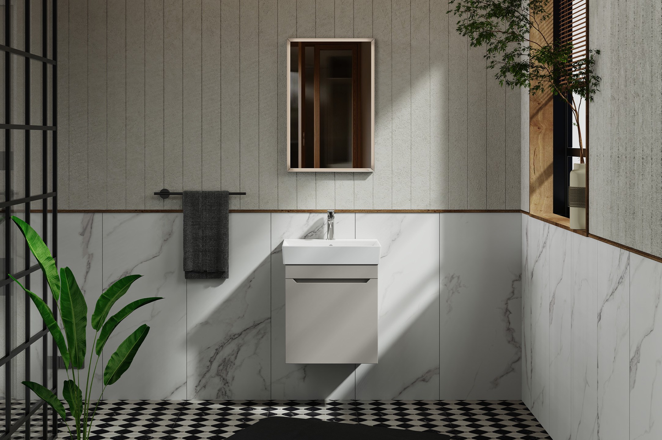 WEST PETİT BANYO DOLABI TAKIMI