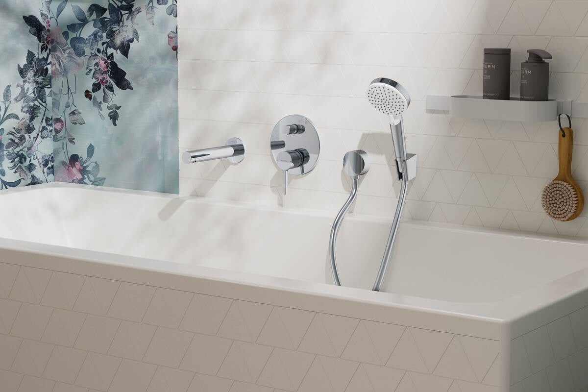 Zesis S Tek kollu banyo bataryası ankastre montaj