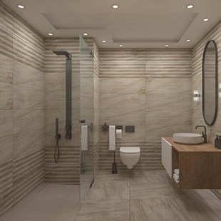 AQUANİT 80x120 ARC VİZON SLOPE DUŞ KAROSU