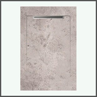 AQUANİT 90X135 FİBRE GREY SLOPE DUŞ KAROSU